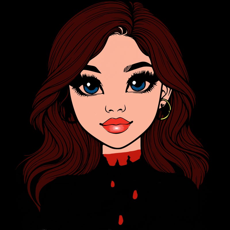 realistic pretty girl