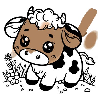 cute cow