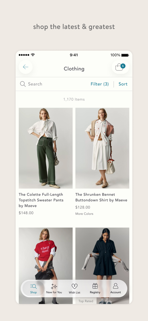 Anthropologie - Anthropologieアプリの衣料品カタログ。女性向けファッションアイテムが掲載されています。