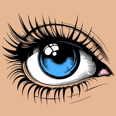 realistic eye