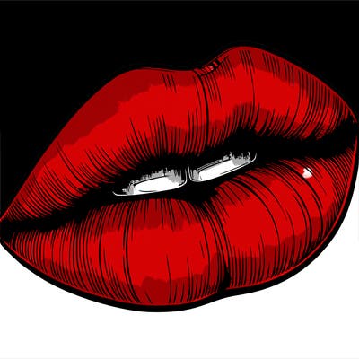 realistic lips