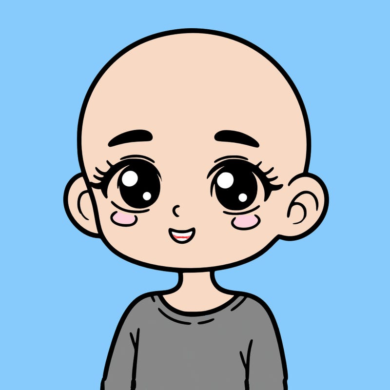 girl with no hair