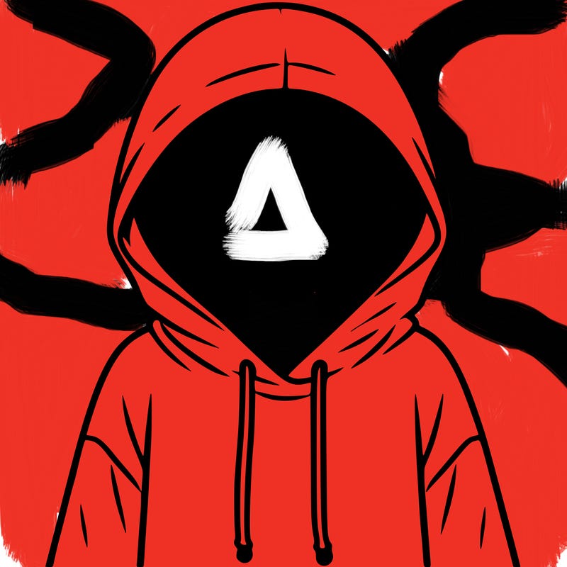 faceless girl in hoodie