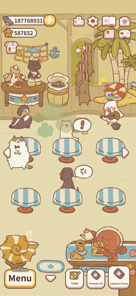 animal restaurant - Gameplay di un ristorante a tema nautico con simpatici clienti e staff animali in Animal Restaurant