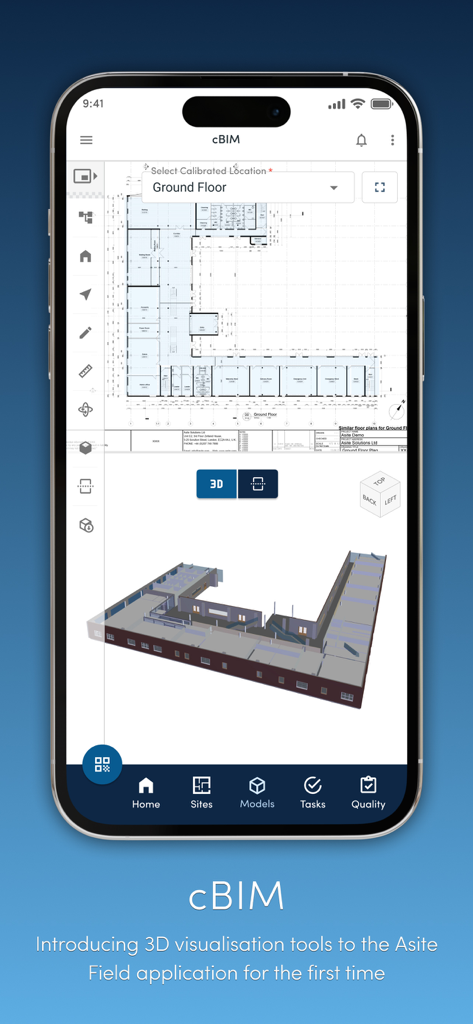 Asite Field | Construction Management & Mobile BIM Models