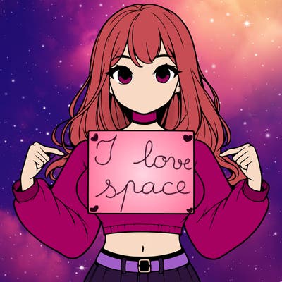 girl holding a blank sign in a long sleeve crop top