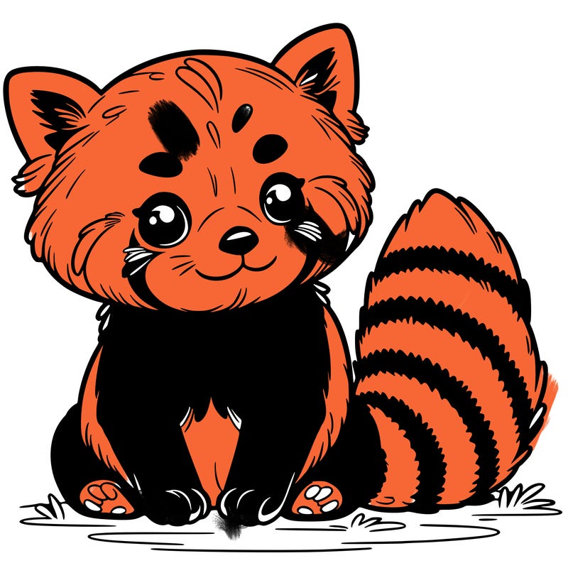 red panda