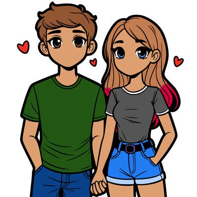 boyfriend and girlfriend