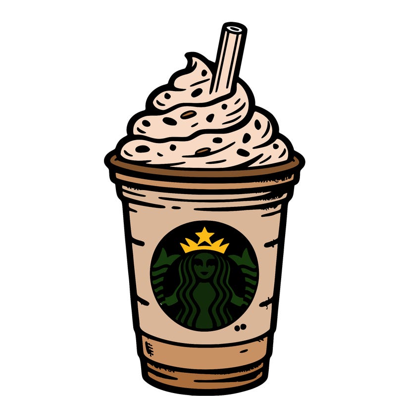 starbucks, frappuccino