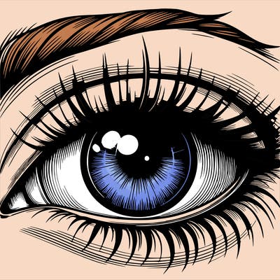 realistic eye