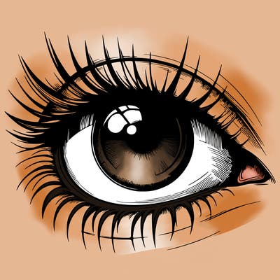 realistic eye