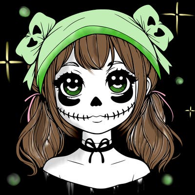 realistic girl halloween