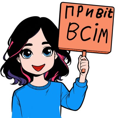 realistic girl holding up a sign