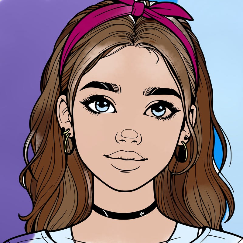 realistic teenage girl