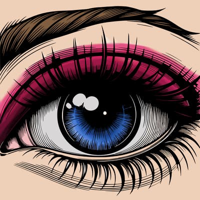 realistic eye