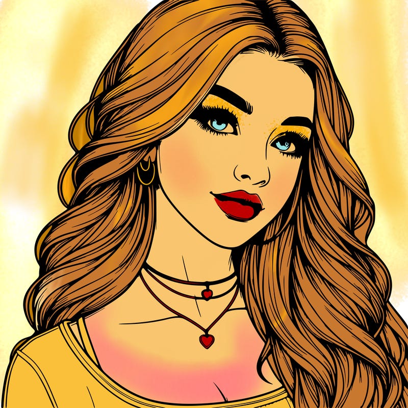 detailed realistic girl