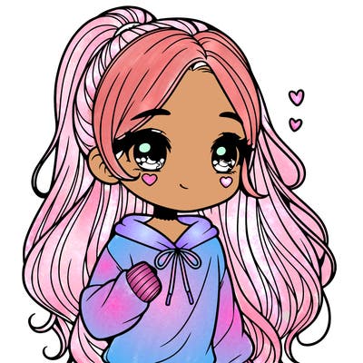 cute girl realistic