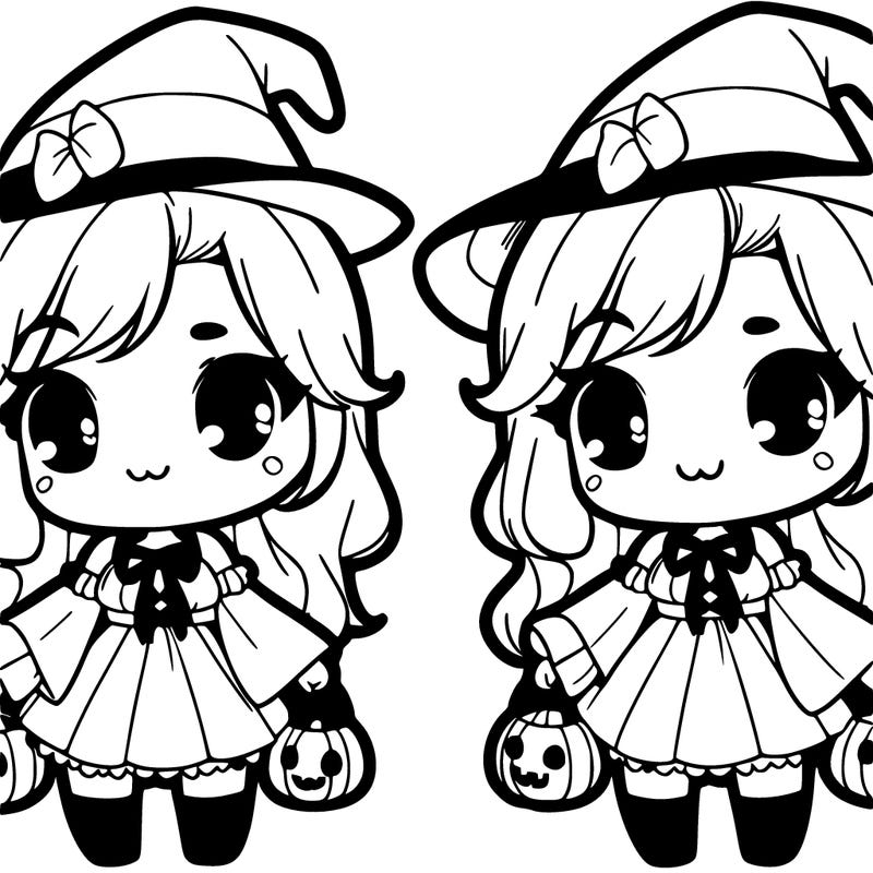 cute halloween girl
