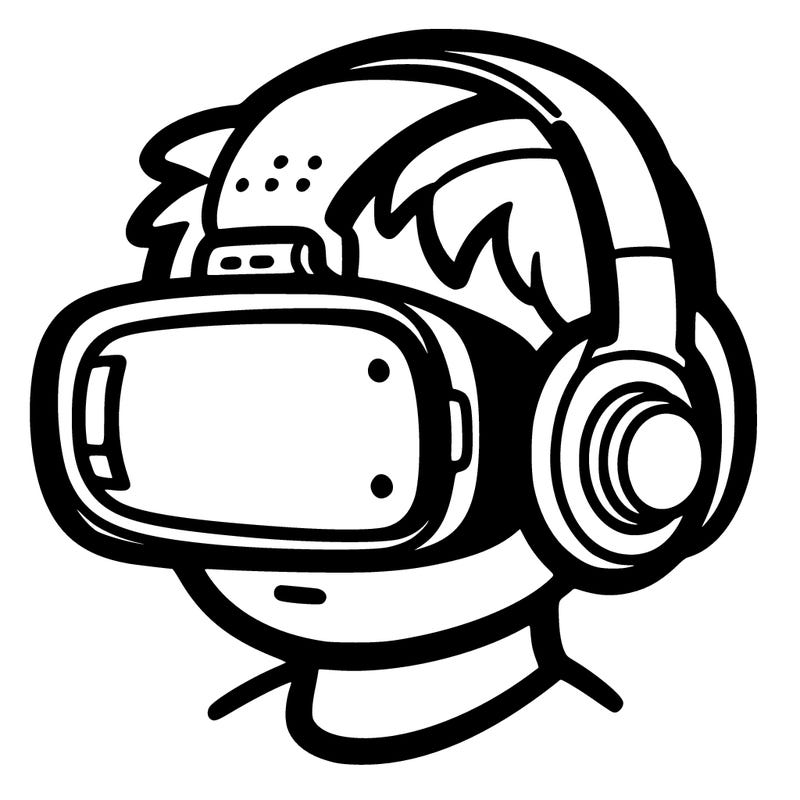 v.r. headset