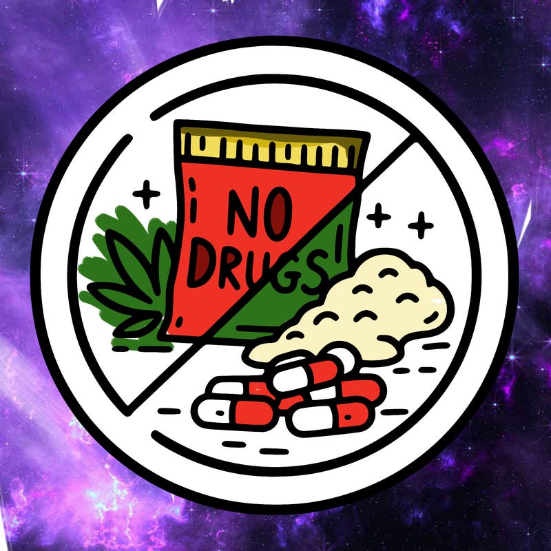 no drugs