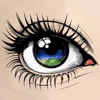 realistic eye