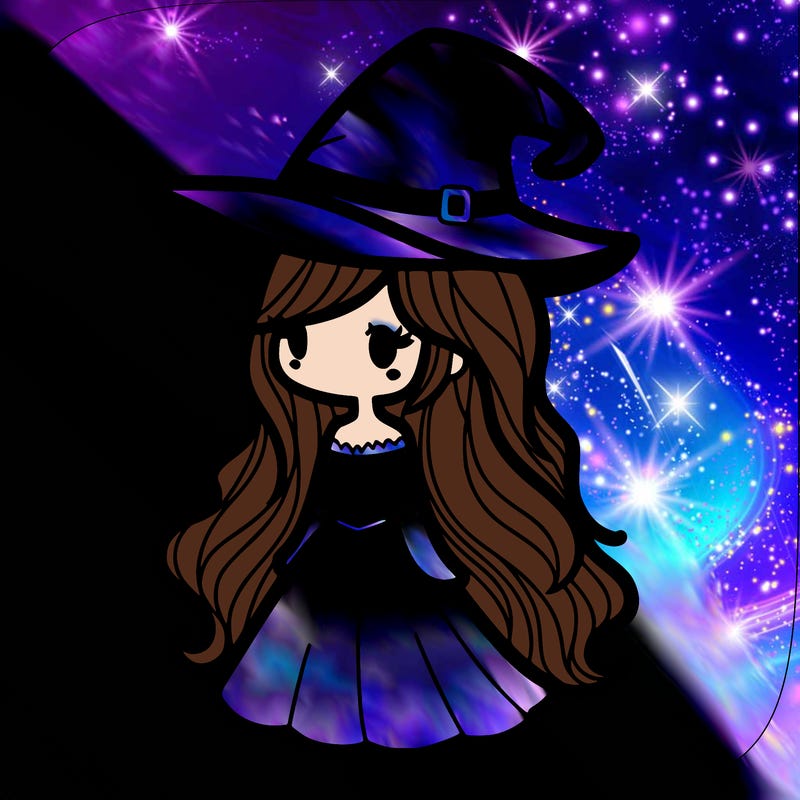 girl witch long hair and realistic