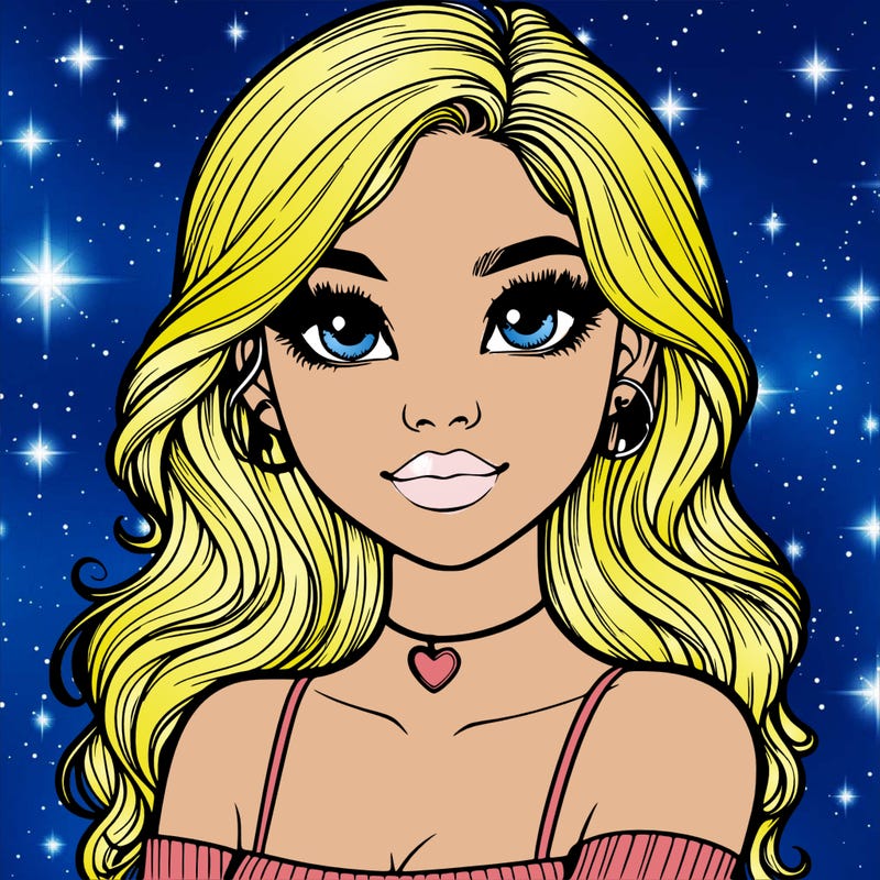 realistic pretty girl