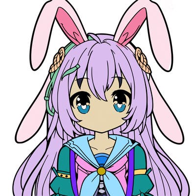 bunny anime girl