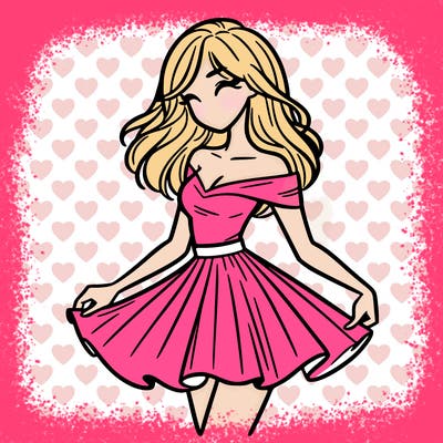 woman in skirt