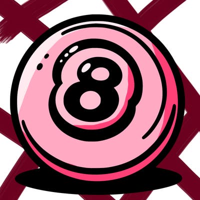 pool ball number 8