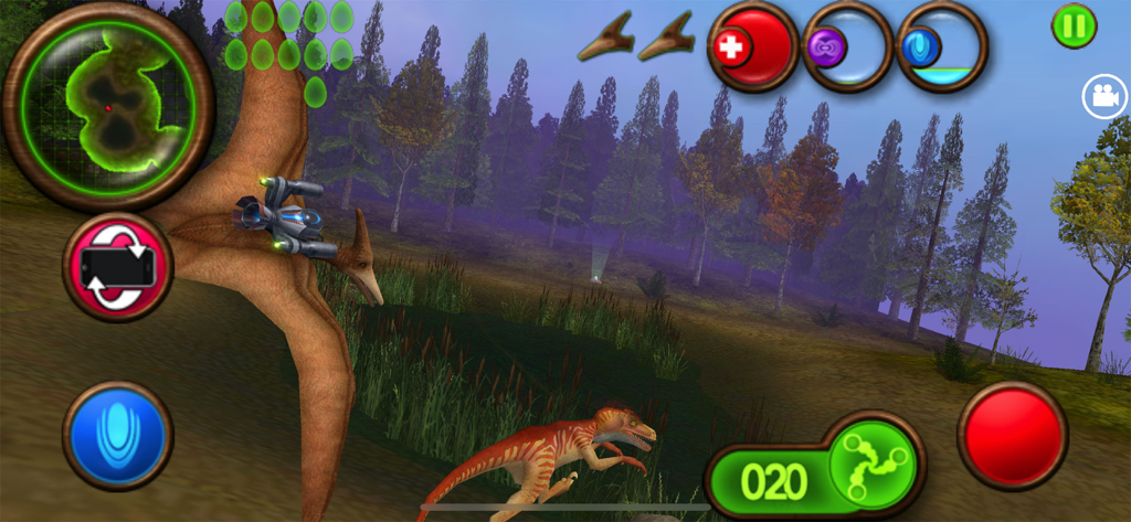 Nanosaur 2 | Pilot a Laser-Equipped Flying Dinosaur