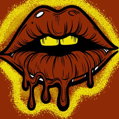 lips that look realistic and drip