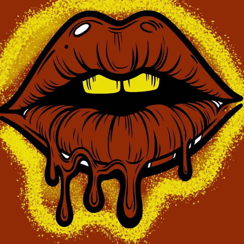 lips that look realistic and drip