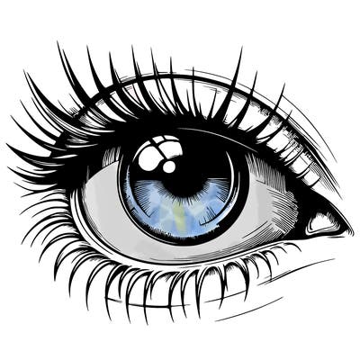 realistic eye