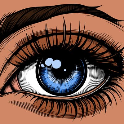 realistic eye