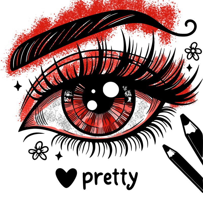 pretty eye