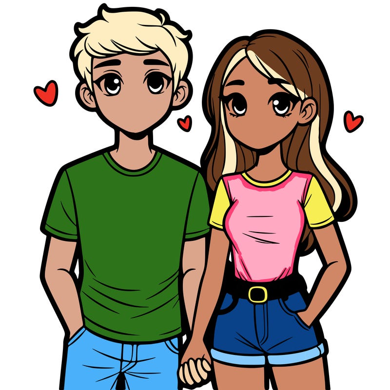 boyfriend and girlfriend