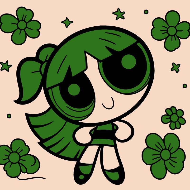 a powerpuff girl