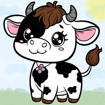 cute cow