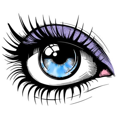 realistic eye