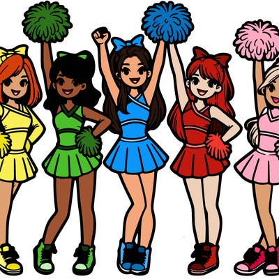 cheerleaders