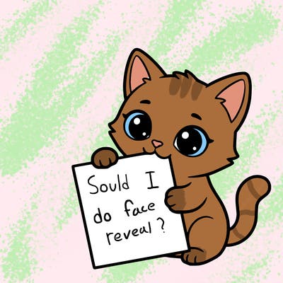 a small cat with a blank sheet of paper in its hand. the cat is sooooooo cute!