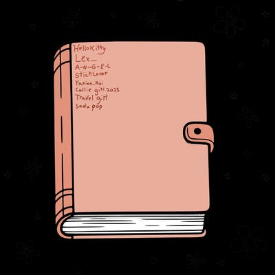 book with empty front cover