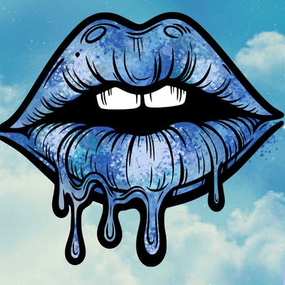 lips that look realistic and drip