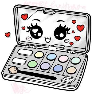 makeup pallet