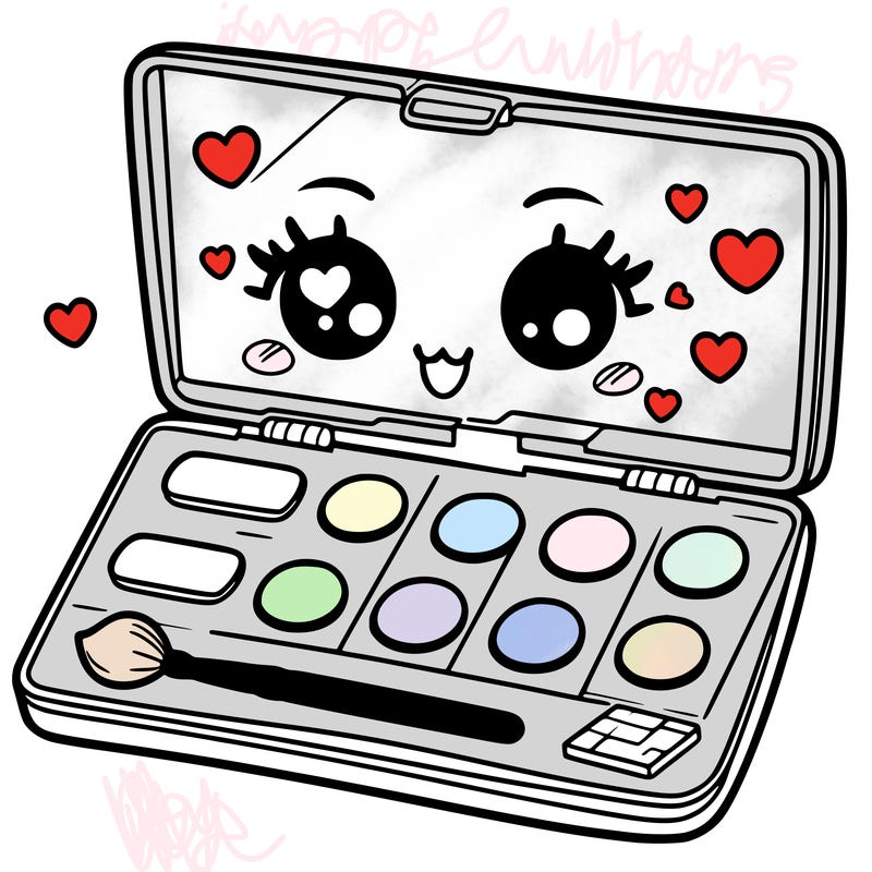 makeup pallet