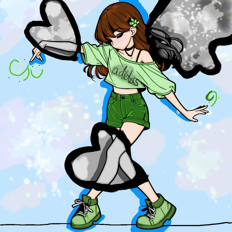 realistic girl danceing