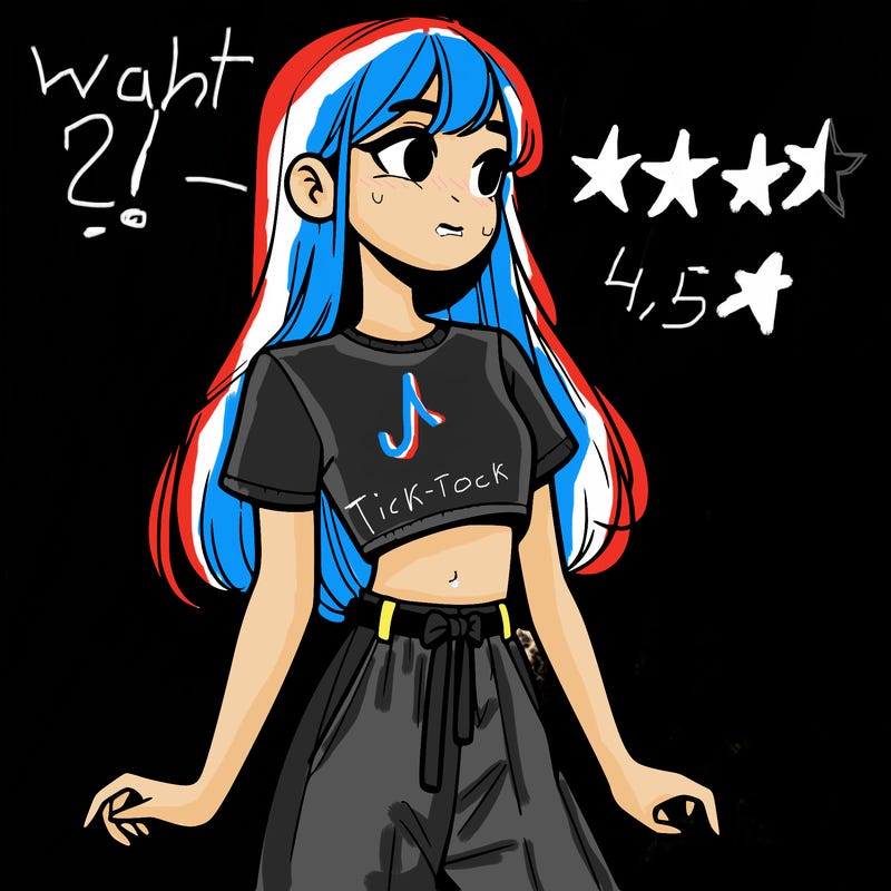 girl in a cute crop top