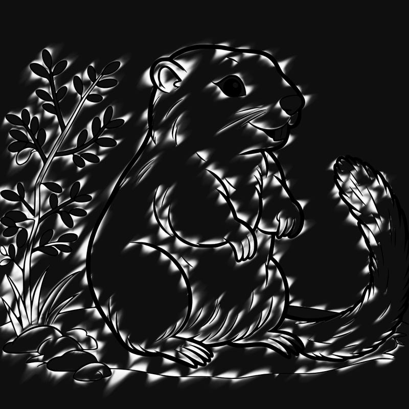 yellow bellied marmot