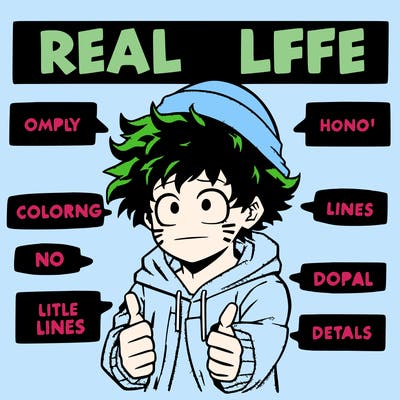 real life deku